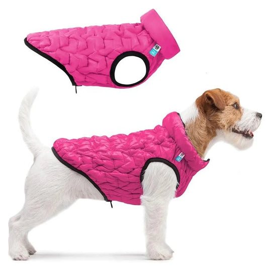 Airy Vest Dog Winter Coat UNI   Lightweight Reversible Warm Dog Jacket   Water