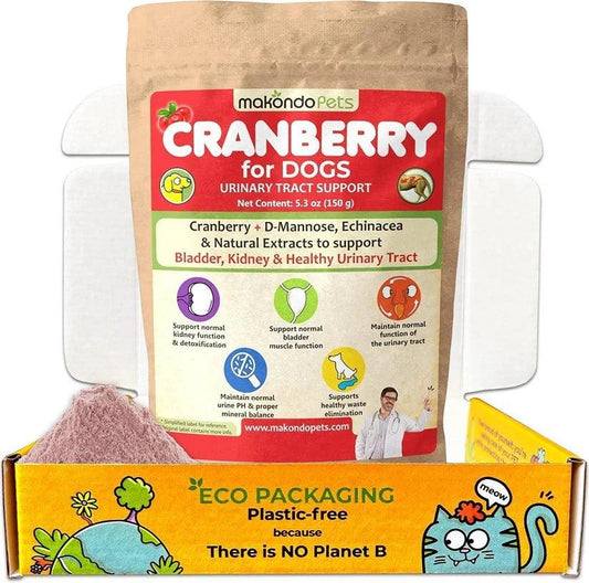 Dog Cranberry Supplement   Natural Dog UTI Treatment & Kidney Support for Dogs.