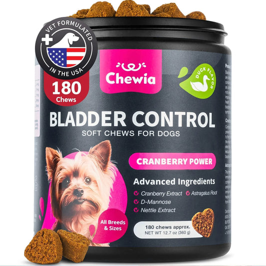 Dog UTI Treatment Dog Cranberry Supplement for Bladder & Kidney Health