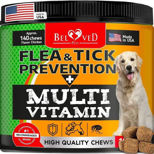 Flea and Tick Prevention Chewable Pills for Dogs Revolution Oral Flea