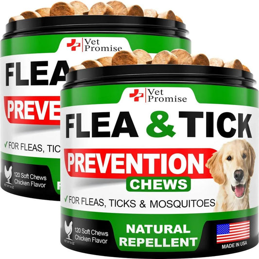 Flea and Tick Prevention for Dogs Chewables