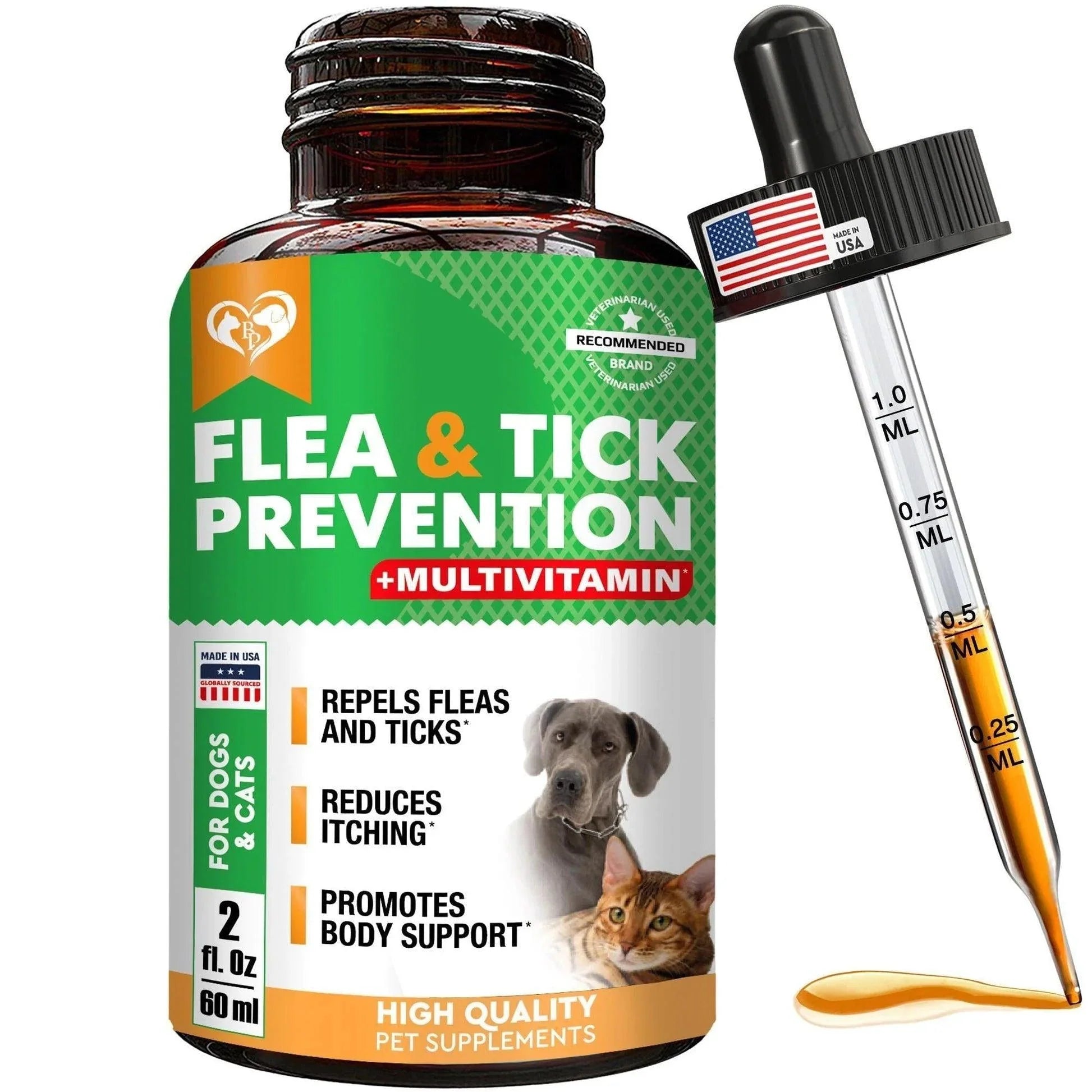 Oral Flea & Tick Prevention for Dogs and Cats Natural Flea Control and