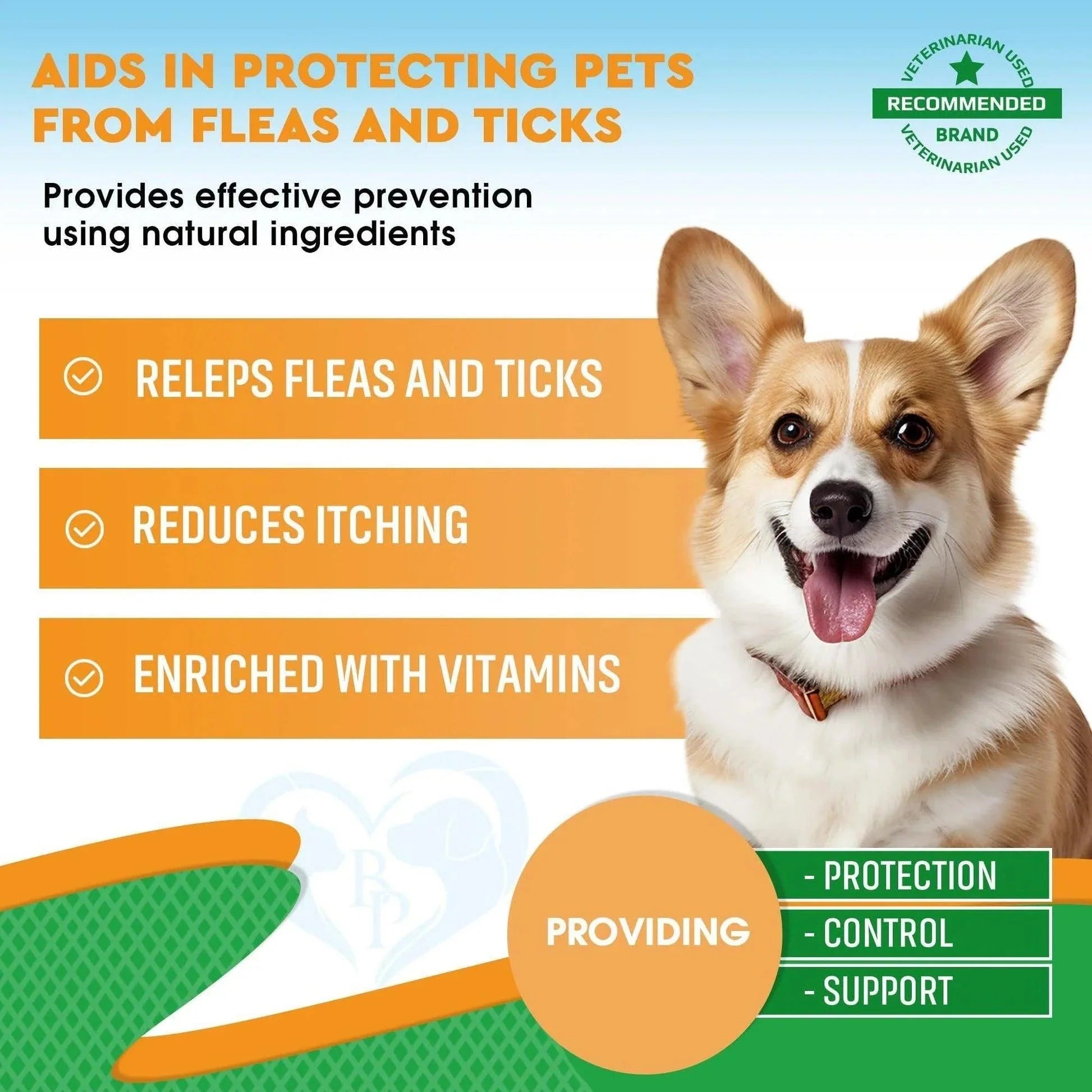 Oral Flea & Tick Prevention for Dogs and Cats Natural Flea Control and